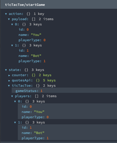 Redux DevTools in action